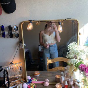 Madida XS White Floral Top
